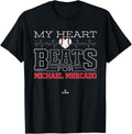My Heart Beats for Michael Mercado Prospect Baseball Fan Apparel | Perfect Gift Idea
