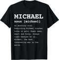 Funny Michael T-Shirt for Anyone Named Mike Shirt T-Shirt | Trending 2025