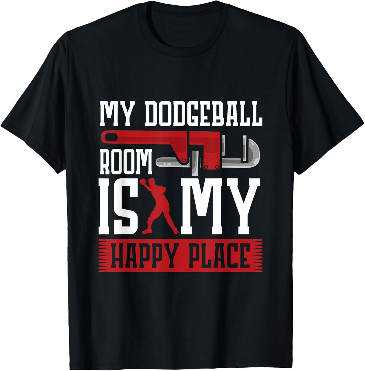 My Dodgeball room is my happy place Apparel | Trending 2025 | Top Rated Comfort