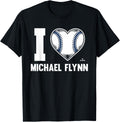 I Heart Michael Flynn Prospect Baseball Fan Gear Apparel | Premium Quality