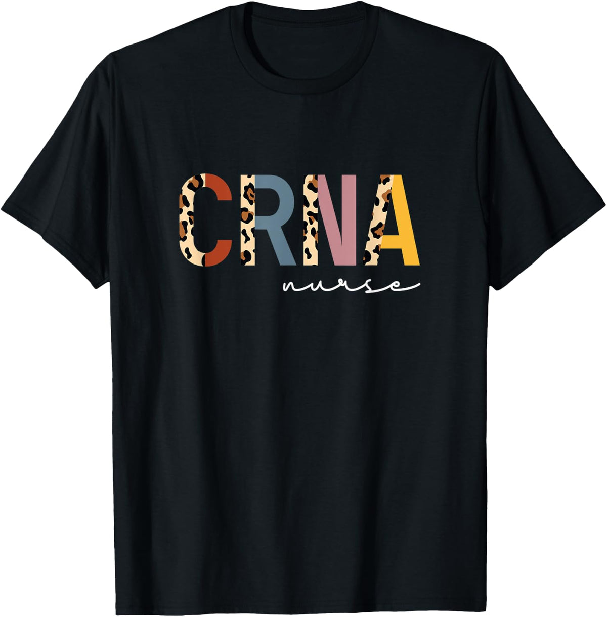 CRNA Certified Registered Nurse Leopard Print Women Nurse Apparel Viral TikTok Find US Top Pick