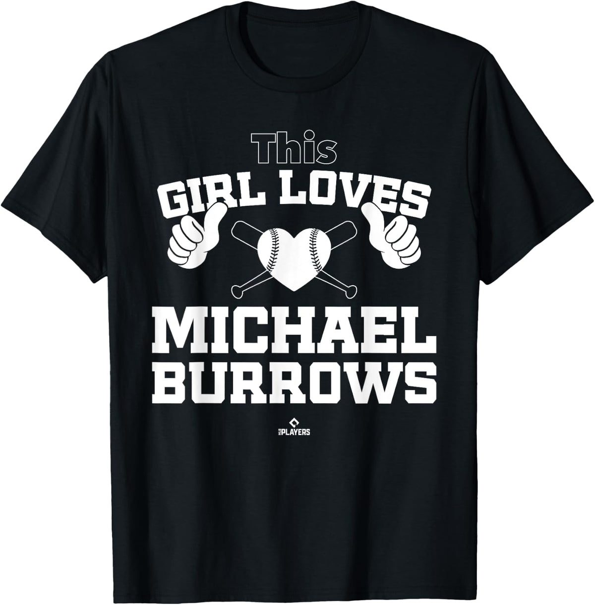 This Girl Loves Michael Burrows Prospect Baseball Fan Gear Apparel | Premium Quality