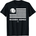 Flag Stripes Michael Gomez Prospect Baseball Fan Gear Apparel | Perfect Gift Idea