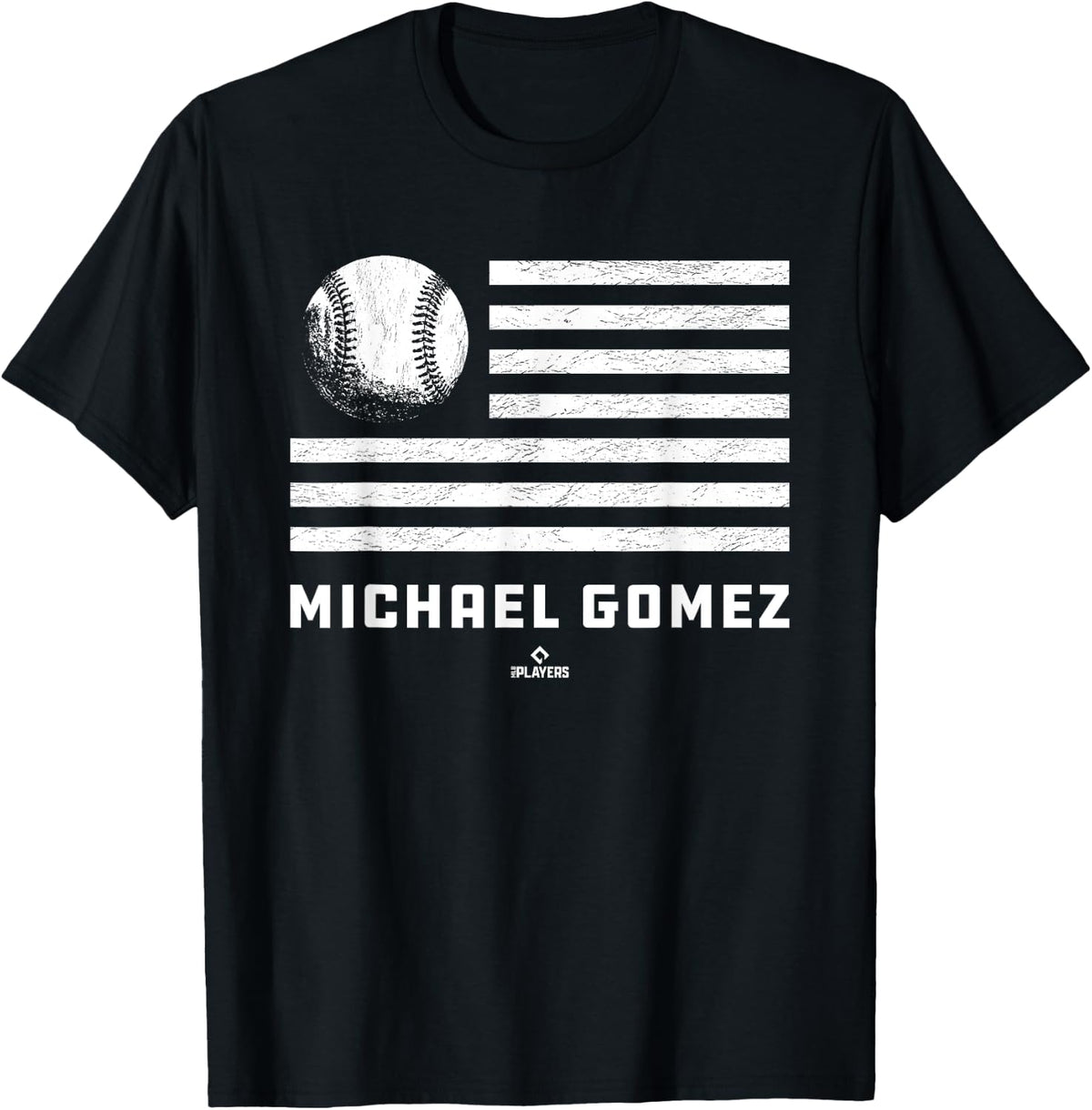 Flag Stripes Michael Gomez Prospect Baseball Fan Gear Apparel | Perfect Gift Idea