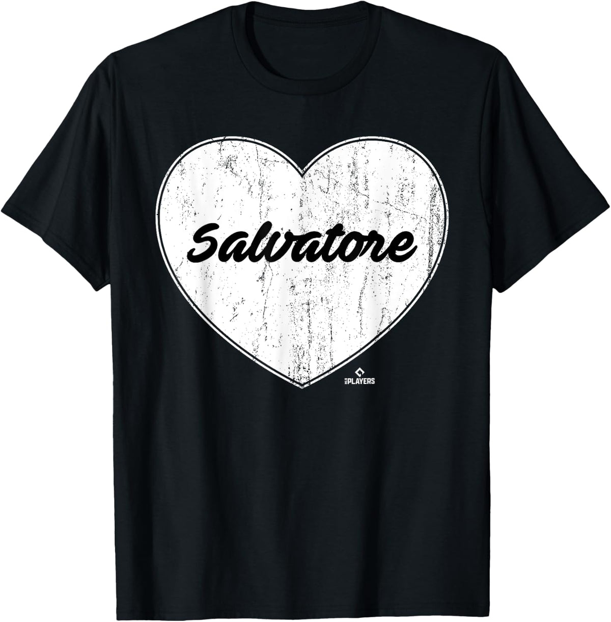 Distressed Heart Michael Salvatore Prospect Baseball Fan Apparel | Viral Streetwear Style
