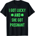St Patricks Day Pregnancy Announcement Shirt for Dad to be T-Shirt | US Best Seller