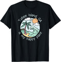 Cute Beach Motiv My Happy Place - Tybee Island Men Women Kids Apparel | US Viral Pick | Daily Wear Essential
