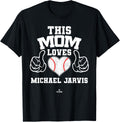 This Mom Loves Michael Jarvis Prospect Baseball Fan Gear Apparel | Viral Streetwear Style