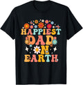 Happiest Dad On Earth Shirt, Family Trip, Happiest Place T-Shirt | Bestseller Style | Daily Wear Essential