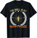Row The Shell Is My Happy Place Rower Apparel | Trending 2025 | Daily Wear Essential