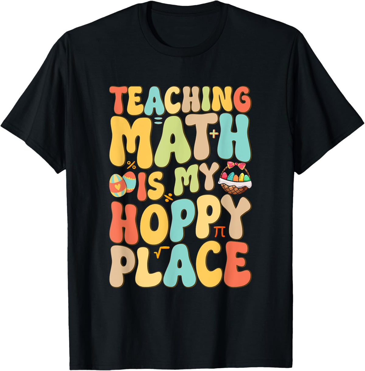 Teaching Math Is My Hoppy Place Apparel | Trending 2025 | Aesthetic Casual Look