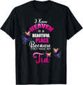 Heaven is Beautiful Place My TIA Angel Memorial Family Apparel | Bestseller Style | Aesthetic Casual Look