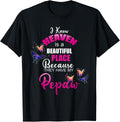 Heaven is Beautiful Place My PEPAW Angel Memorial Family Apparel | Trending 2025 | Daily Wear Essential