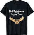 Bird Photography Happy Place Owl Nature Inspired Design Apparel | Bestseller Style | Aesthetic Casual Look