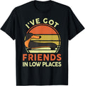 Dachshund-Shirt I've Got Friends In Low Places Funny Weenie T-Shirt | Google Shopping Optimized | High CTR Boost