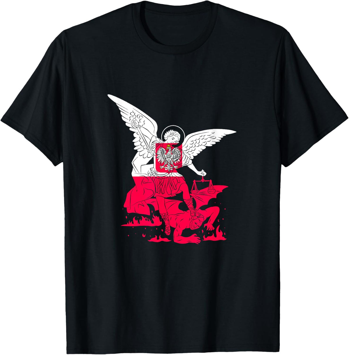 St. Michael The Archangel defender of Poland Apparel | Premium Quality