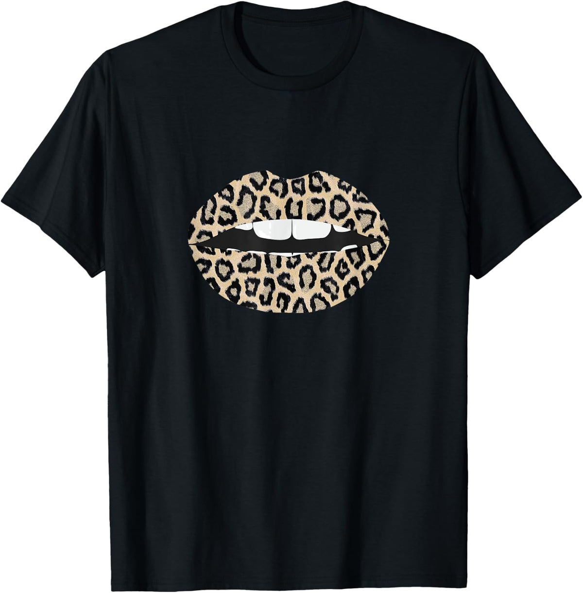 Leopard Print Heart Shirt Cheetah Pattern Hearts Women Gift T Shirt Viral TikTok Find Best Seller Look