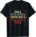Utah National Park Utah Five Places Destination Travel Hiker Apparel | US Viral Pick | High CTR Boost