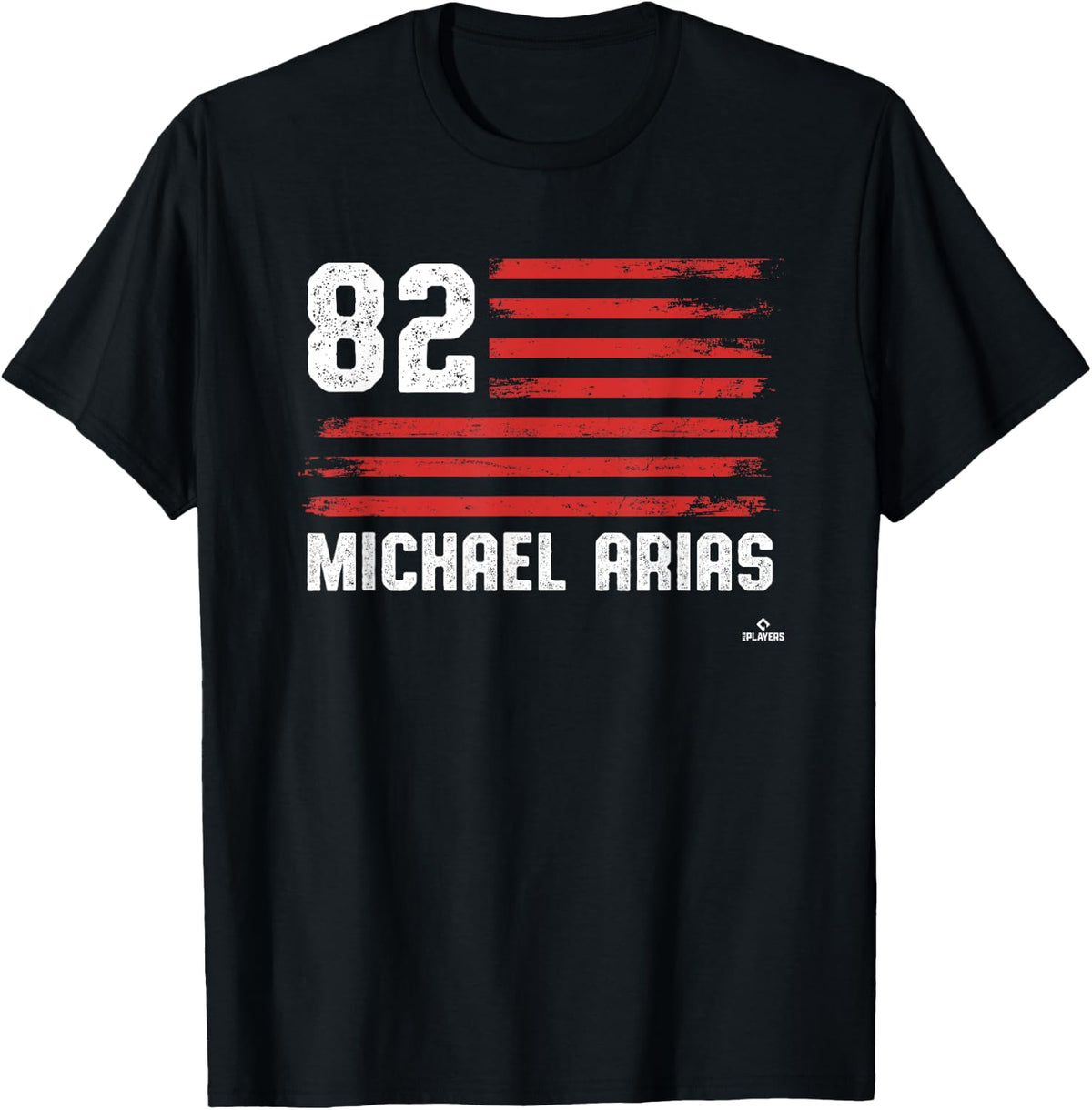 Flag Stripes Michael Arias Chicago Baseball MLBPA Apparel | Viral Streetwear Style