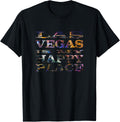 Las Vegas Is My Happy Place Casino Strip Night Scene Shirt T-Shirt | Bestseller Style | Aesthetic Casual Look