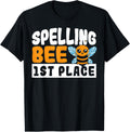 Spelling Bee 1st Place - School Spelling Bee Apparel | US Viral Pick | Daily Wear Essential