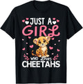 Cheetah Lover Just A Girl Who Loves Cheetahs Apparel Streetwear Style Gift Ready