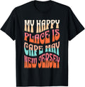 My Happy Place Is Cape May New Jersey Ocean Beach Vacation Men Women Kids Apparel | Bestseller Style | Customer Favorite