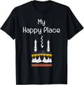 My Happy Place Mecca Kaaba Muslim Islam Mosque Masjid Apparel | Google Shopping Optimized | Daily Wear Essential