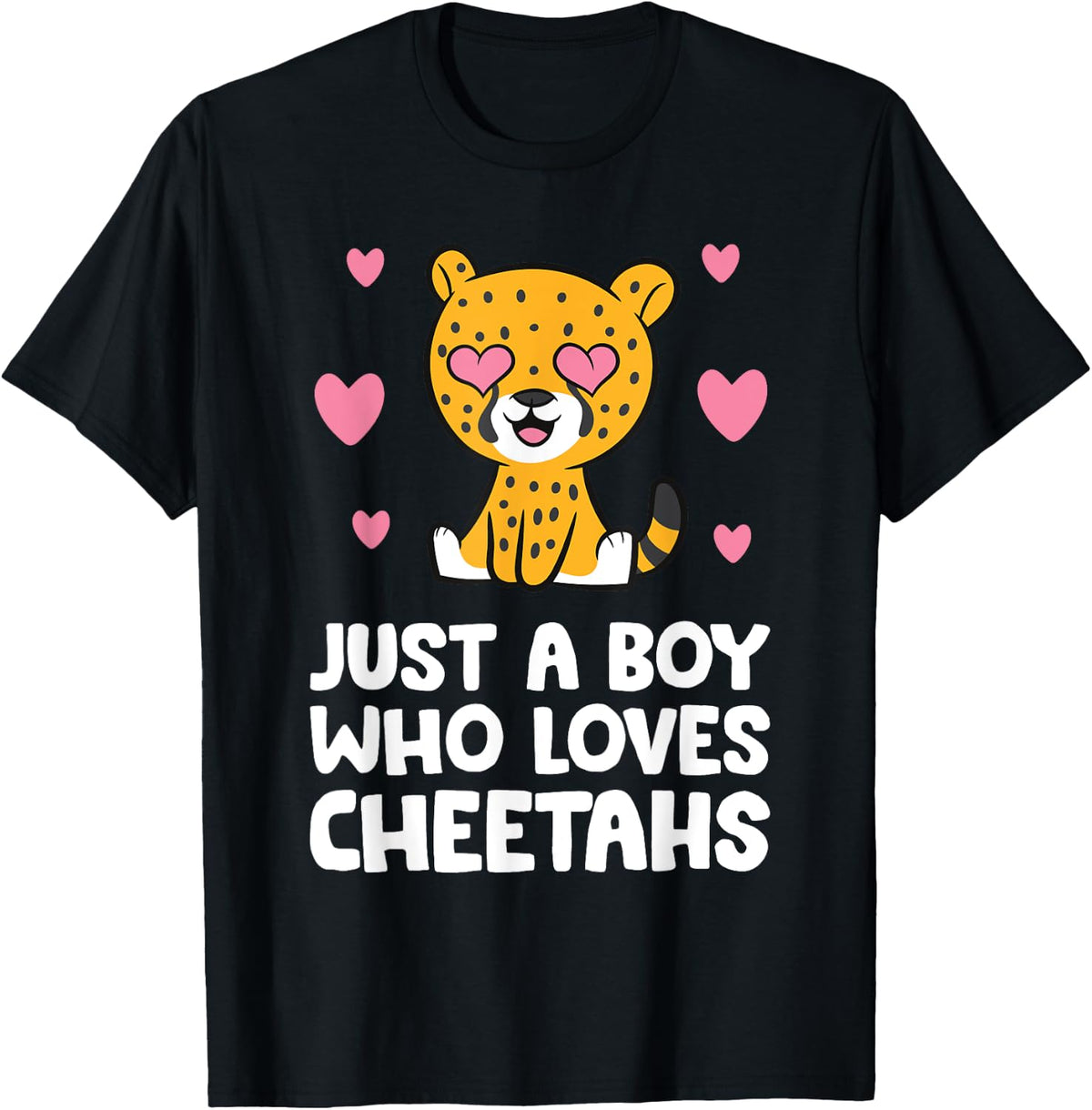 Just A Boy Who Loves Cheetahs Apparel Streetwear Style Gift Ready