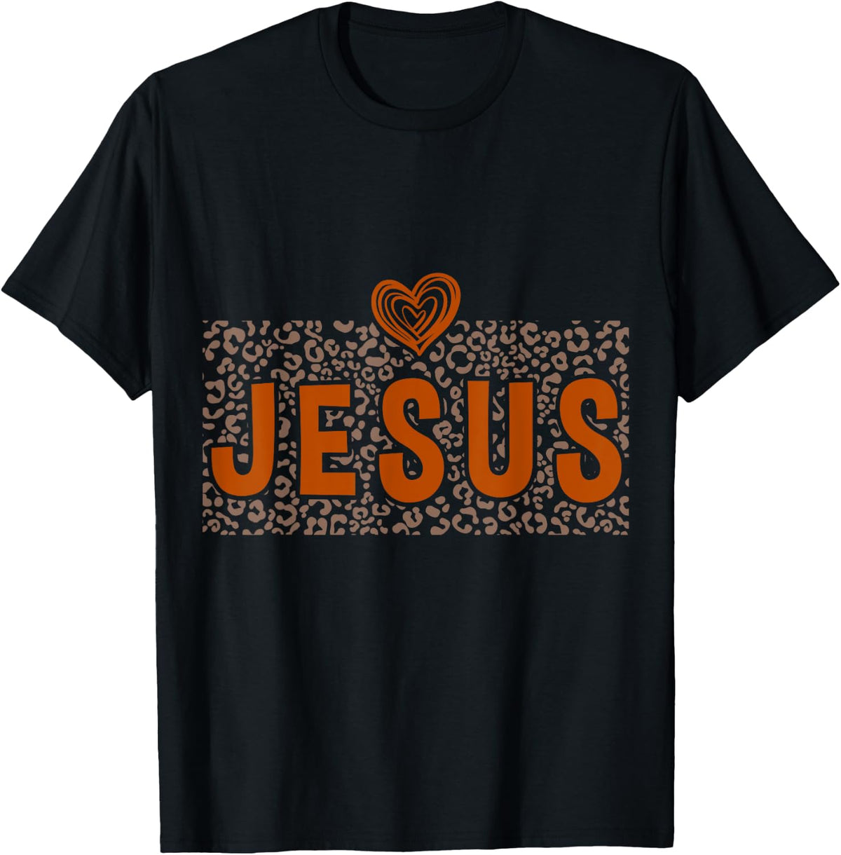 Christian Cheetah Leopard Jesus Faith Hope Love Christian Apparel Viral TikTok Find Everyday Wear