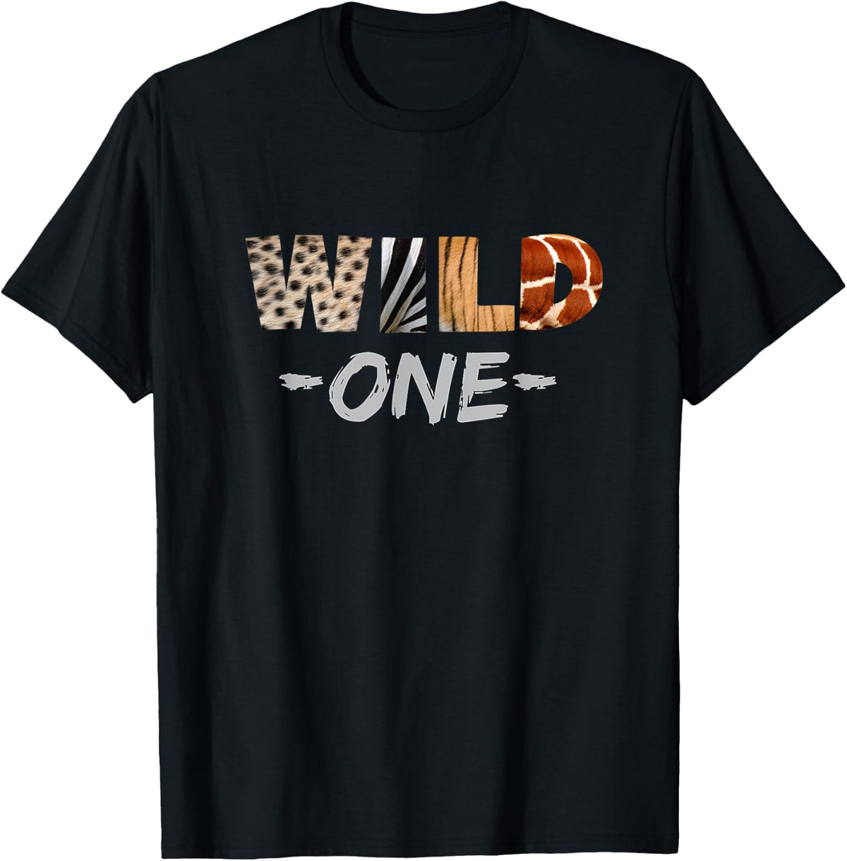 Zebra Cheetah Giraffe Tiger Print Kids Adult Wild One Gift Apparel Comfort Fit Hot Right Now