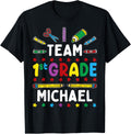 First Day Of School Team 1st Grade - Michael Name Group Apparel | US Best Seller