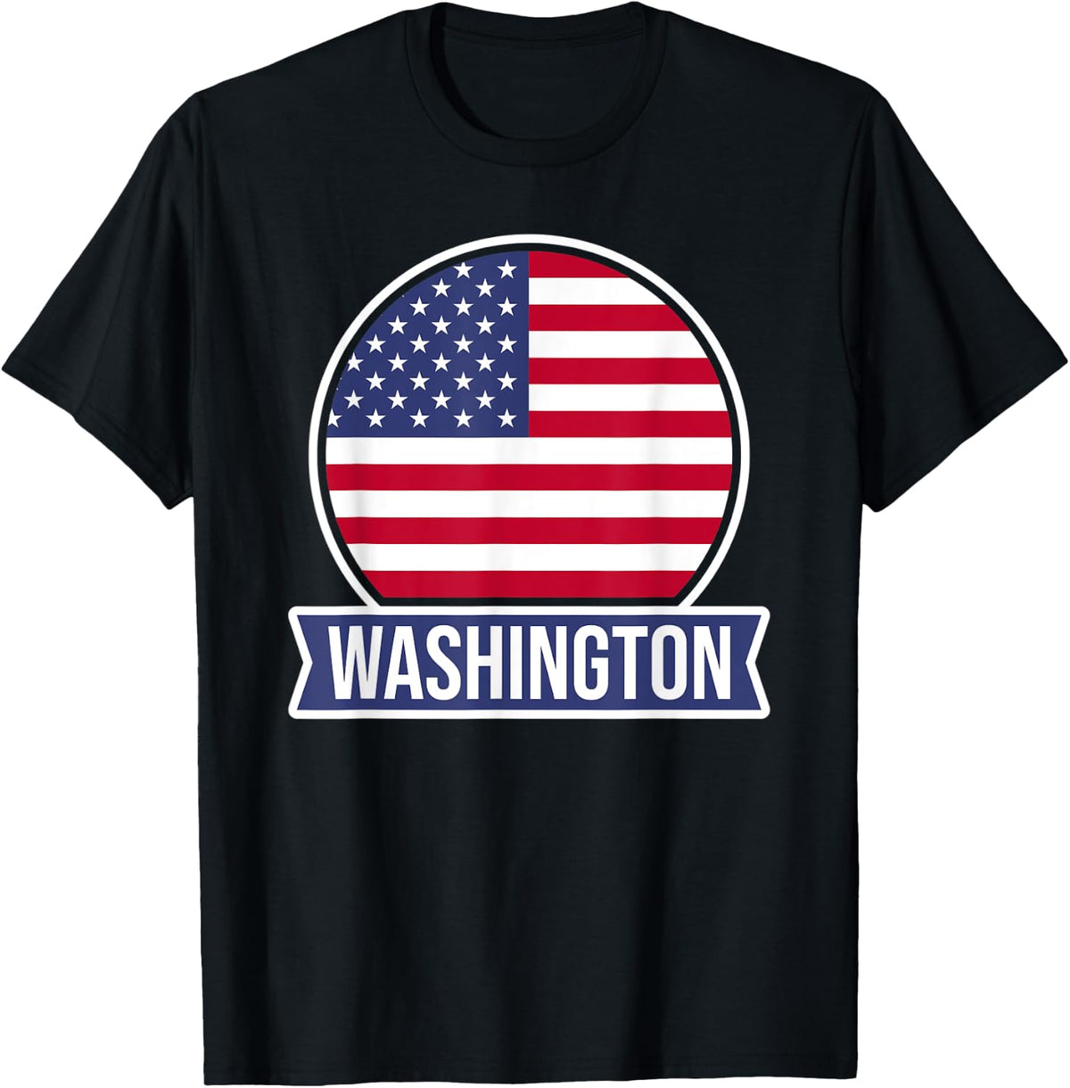 WASHINGTON - USA - American place name US flag design Apparel | Google Shopping Optimized | Top Rated Comfort