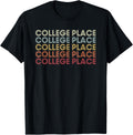 College Place Washington College Place WA Retro Vintage Text Apparel | High Search Volume | High CTR Boost