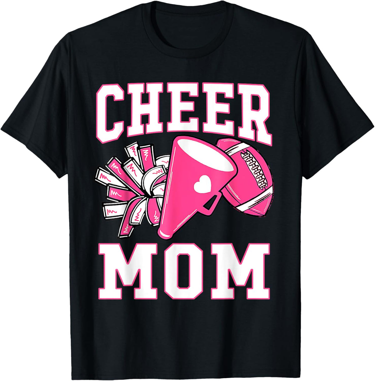 Cheer Mom Cheerleader Funny Cheetah Mothers Day Apparel Viral TikTok Find Fan Favorite