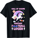 Hall Of Shame Fantasy Football Loser Unicorn Last Place Apparel | Premium Quality | Perfect Gift Choice
