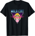 Wild Cat Futuristic Cheetah With Sunglasses And Bubble Gum T Shirt for Men Women T Shirt High Search Demand Gift Ready