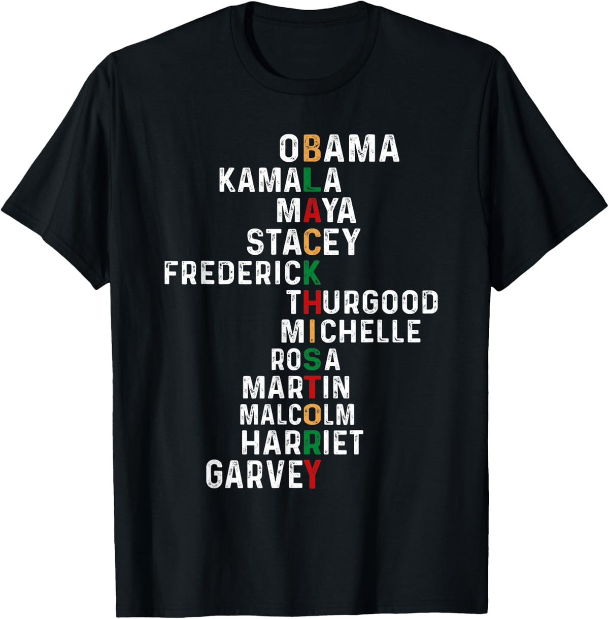 Honoring Black Leaders in History Culture and Legacy Tribute Apparel Comfort Fit US Top Pick