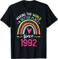 Making The World A Better Place Since 1992 32nd Birthday Apparel | US Viral Pick | Customer Favorite