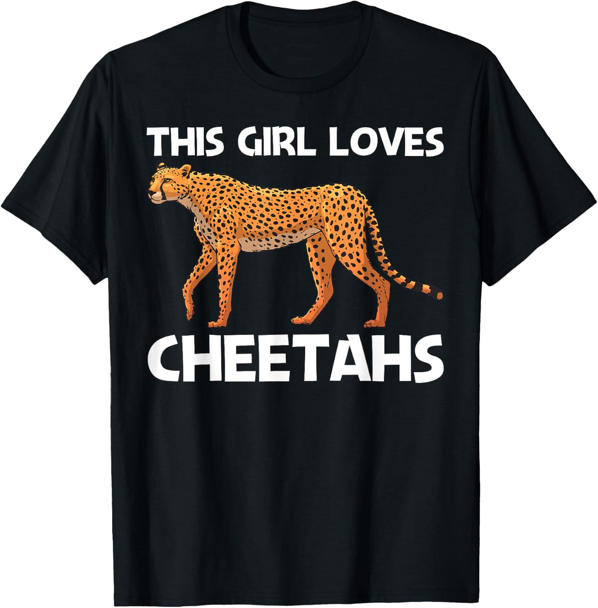 Cool Cheetah Design For Girls Kids Cat Animal Cheetah Lover Apparel Streetwear Style Best Seller Look