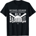 He is Baseball Michael Helman Minnesota Baseball MLBPA Apparel | Viral Streetwear Style