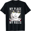Funny Anime Manga My Place and My Rules Smug Smile Girl Meme Apparel | Bestseller Style | Aesthetic Casual Look