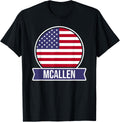 McAllen - USA - American place name US flag design Apparel | Premium Quality | Daily Wear Essential