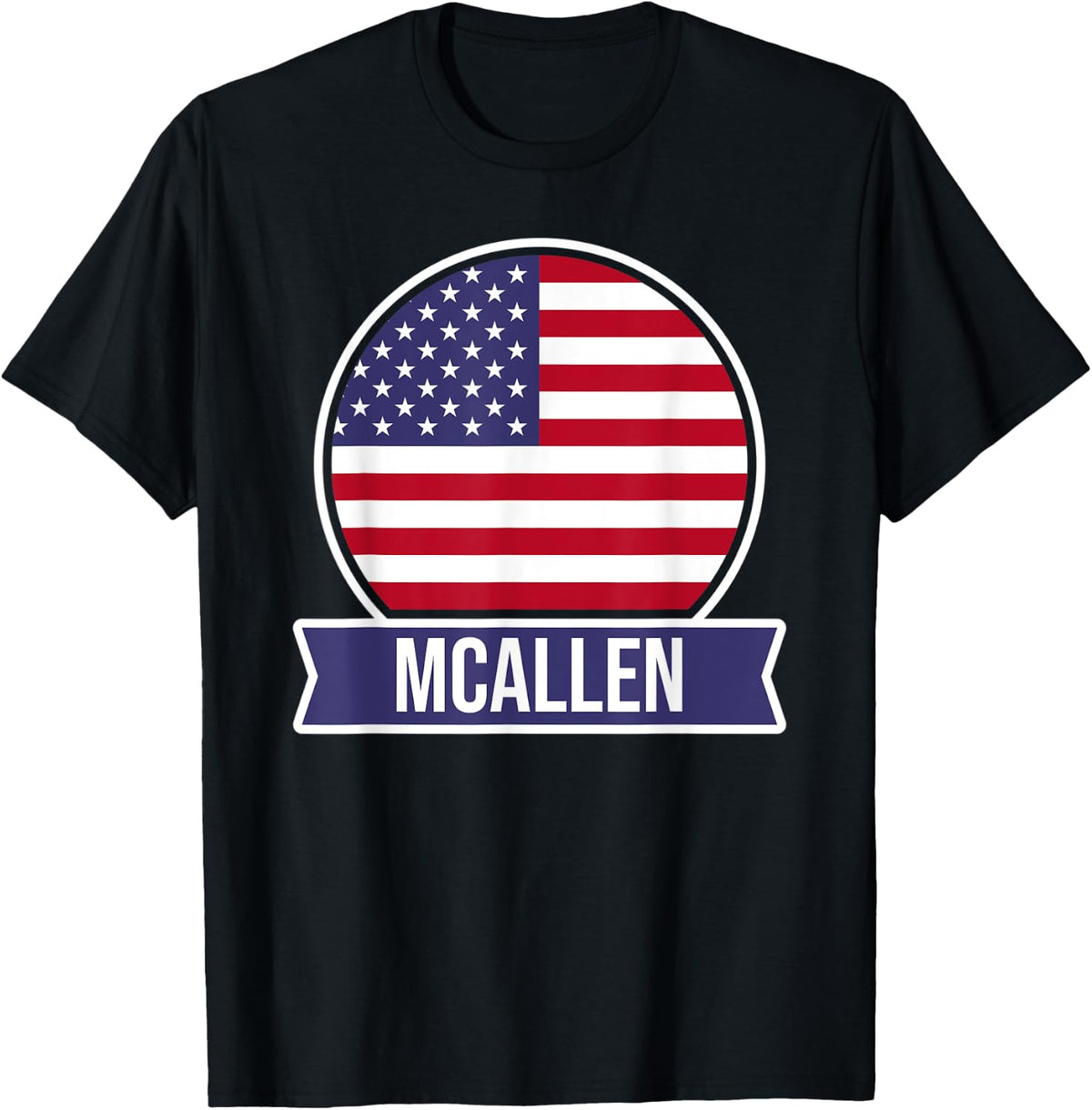 McAllen - USA - American place name US flag design Apparel | Premium Quality | Daily Wear Essential