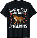 Funny Jaguar Art For Girls Women Kids Large Cat Jaguar Lover Apparel Premium Print Everyday Wear