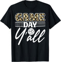 Volleyball Player Team Leopard Cheetah Game Day Y All Apparel Comfort Fit Gift Ready