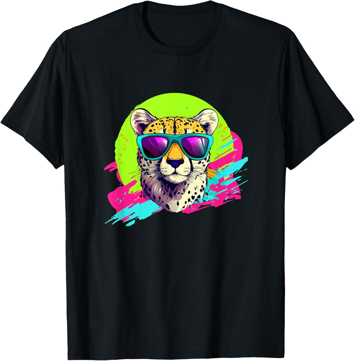 Funny Retro Vintage 80s Mens Womens Cheetah Lover Apparel Streetwear Style Fan Favorite