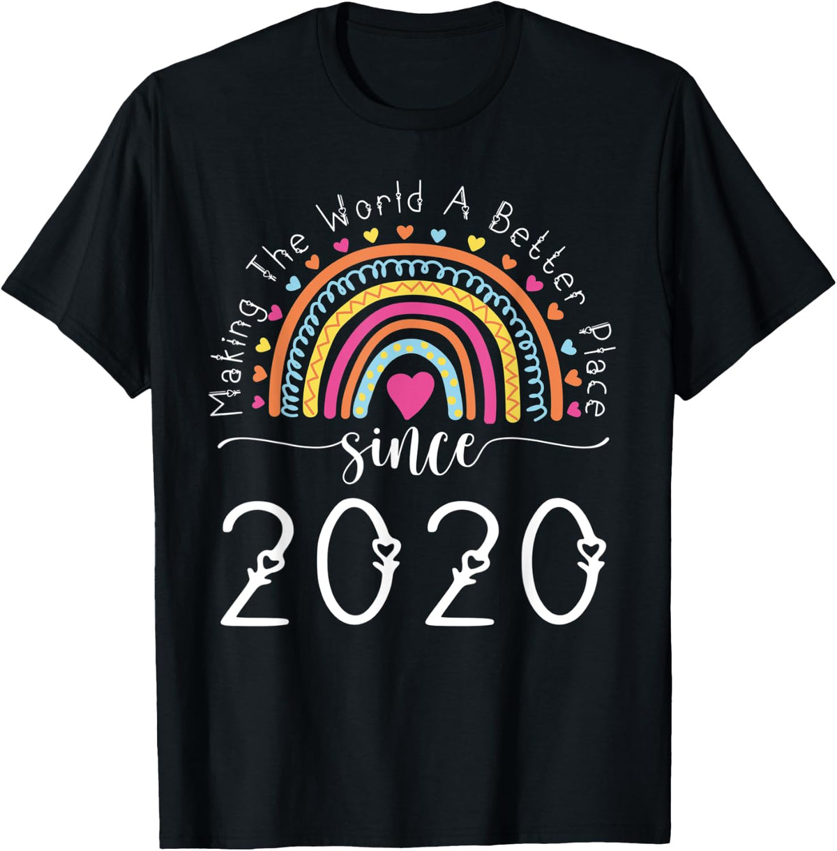 2nd Birthday Born Making The World Better Place Since 2020 Apparel | Premium Quality | Top Rated Comfort
