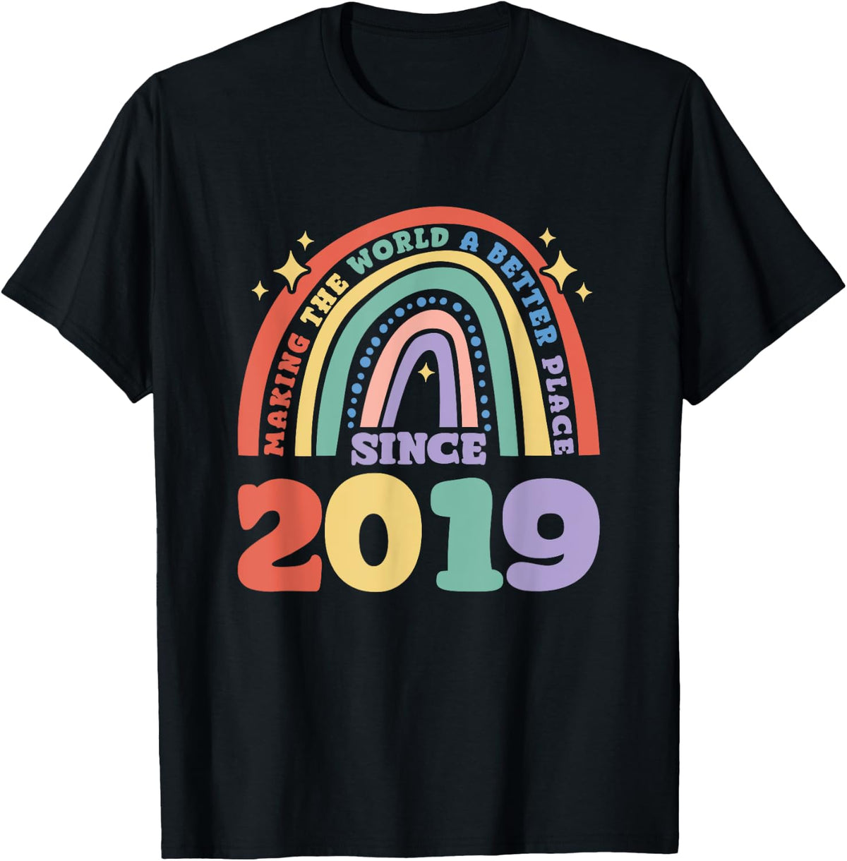 Making the world a better place since 2019, 2019 Birthday Apparel | Trending 2025 | High CTR Boost