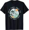 Cute Beach Motiv My Happy Place - South Padre Island Men Women Kids Apparel | Trending 2025 | Daily Wear Essential